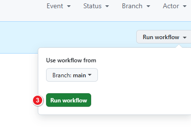手动运行 Deploy Worker